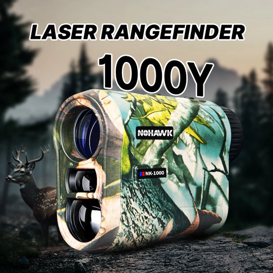 1000M Multifunctional Hunting Rangefinder – USB-C Rechargeable Monocular Telescope for Hunting & Golf