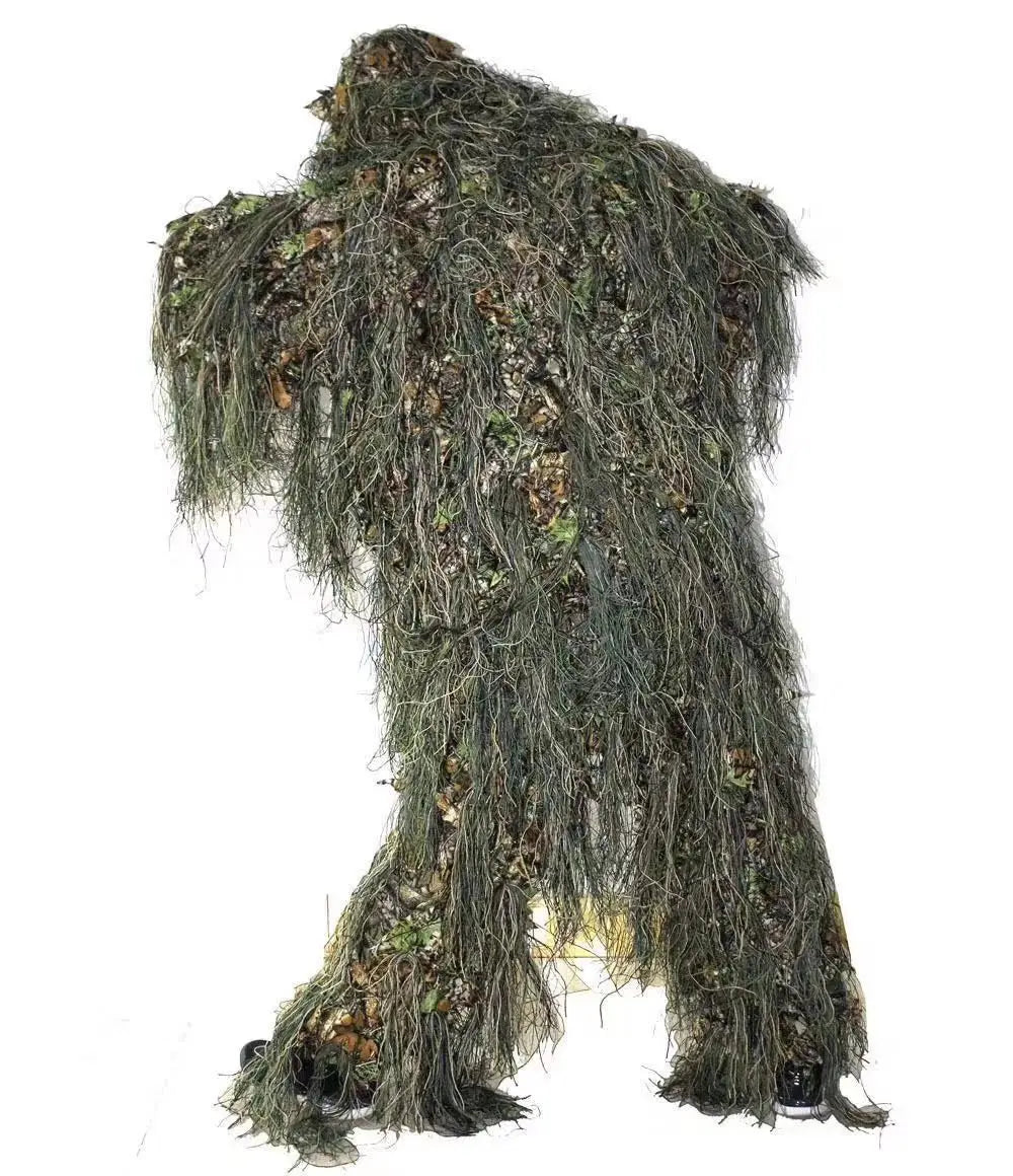 Geely 3D Bionic Leaf Camouflage Ghillie Suit – Perfect Woodland Camo for Hunting