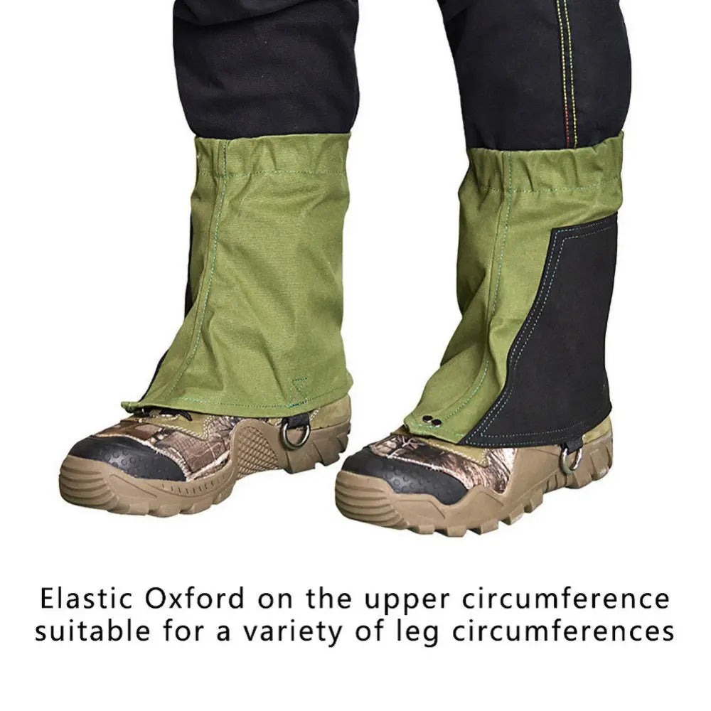 Waterproof Snow Gaiters – Hiking Boot Covers for Camping, Climbing, Trekking & Outdoor Hunting Protection