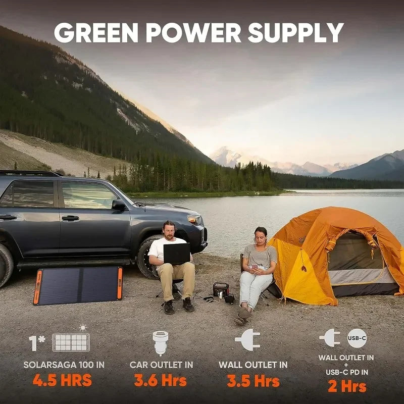 Jackery Portable Power Station Explorer 300 – 293Wh Backup Lithium Battery, Solar Generator (Solar Panel Optional), Compact & Efficient Power for Outdoors and Emergencies