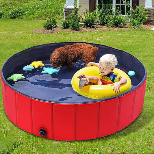 Pets & Children's Swimming Pool: Bobosha Family Pet Bathtub – Perfect for Dogs, Cats, and Small Fish!