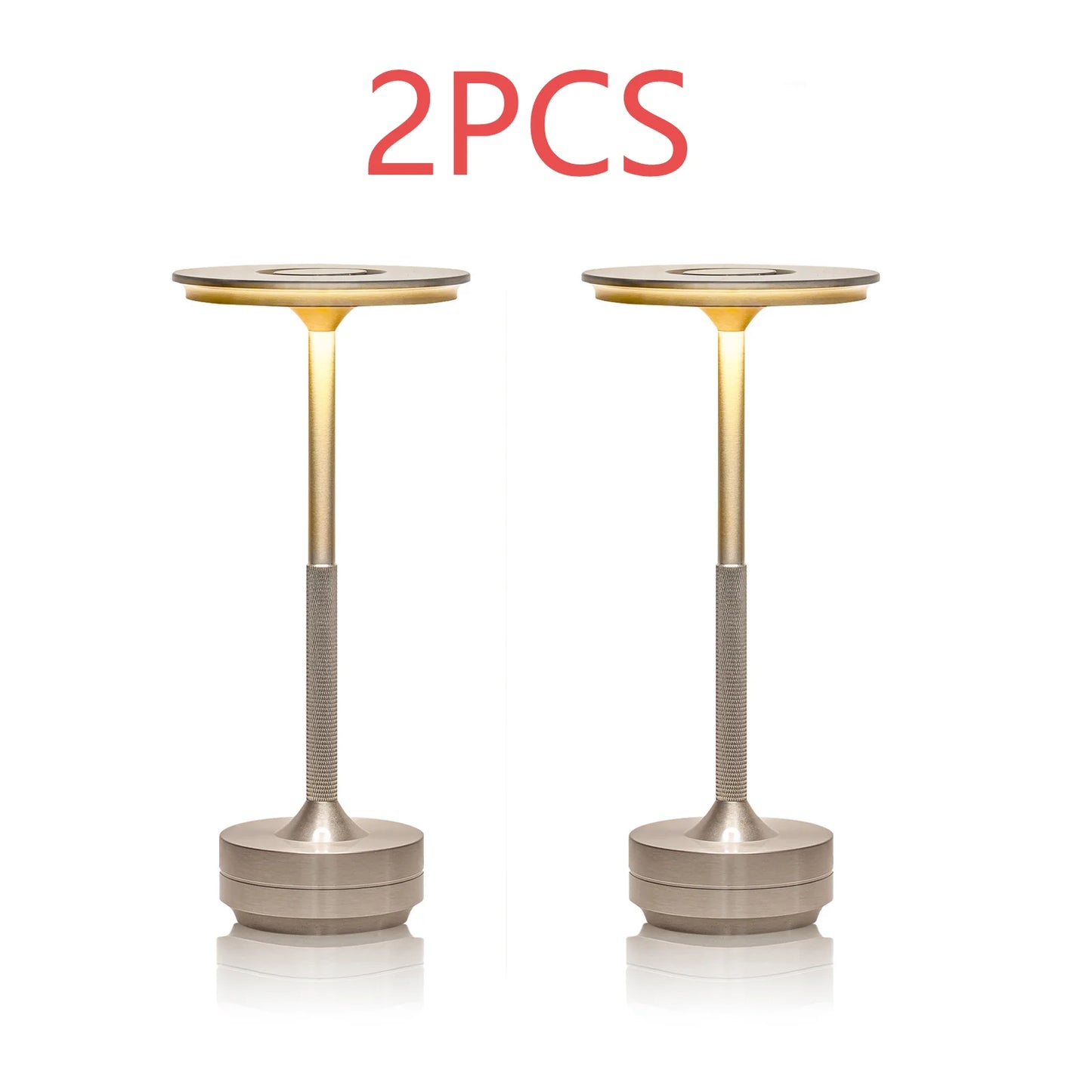 💡 2PCS Touch Sensor LED Table Lamps
Rechargeable | 3-Color Adjustable Light | Modern Bedside or Desk Use