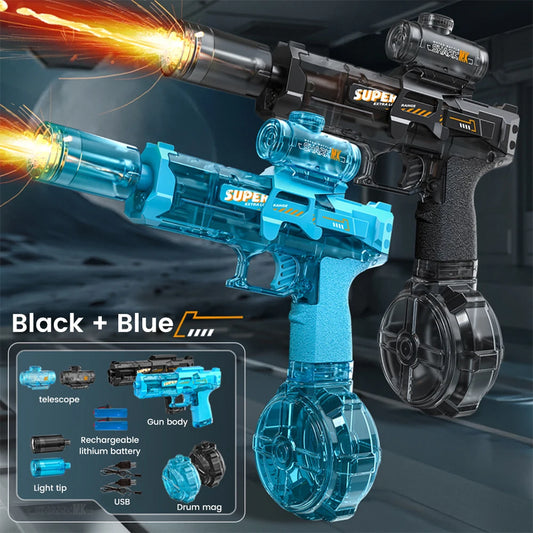 High-Pressure Electric Water Gun for Kids – Automatic Burst Blaster for Pool, Beach & Outdoor Summer Fun
