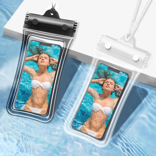 Waterproof Phone Case for Underwater Adventures – Fits Devices Up to 7 Inches
