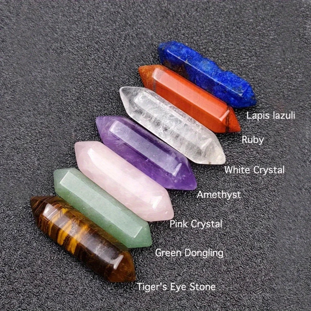 14 Pcs of Therapeutic Crystals To Relieve Stress, Meditate, Decorate The Bedroom with Magnetic Field Energy