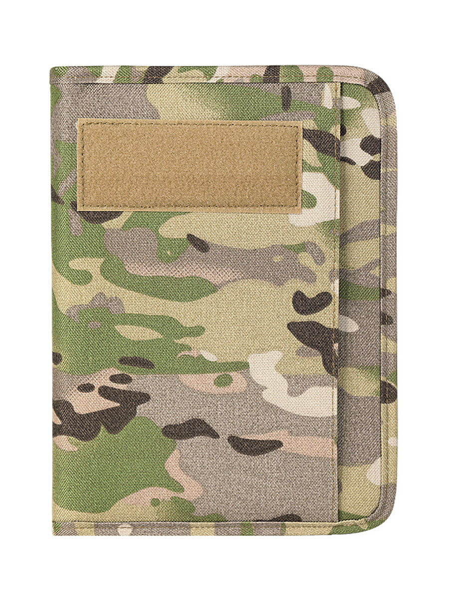 Kosibate Military Weatherproof Tactical Notepad: Outdoor Notebook Cover with 80 Loose-Leaf Sheets for Army Memorandum