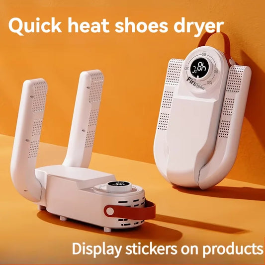 Electric Shoe & Boot Dryer – UV Sterilizer with Fast Drying, Odor Elimination & Multifunction Sock Dryer