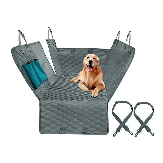 Waterproof Dog Car Seat Cover | Heavy-Duty Foldable Hammock Protector for Pets - Scratchproof & Nonslip Design