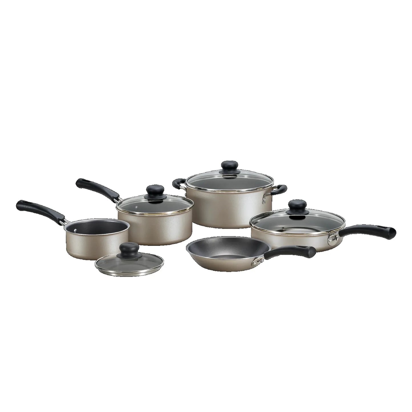 9-Piece Non-Stick Cookware Set | Stylish and Durable for Effortless Cooking