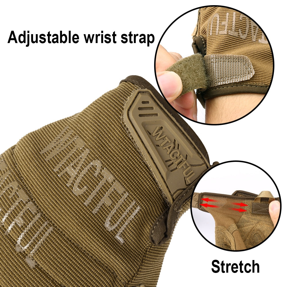 Gear Up for Action with Army Military Tactical Training Gloves – Ideal for Sport Climbing, Shooting, and Hunting, featuring Anti-Skid Design