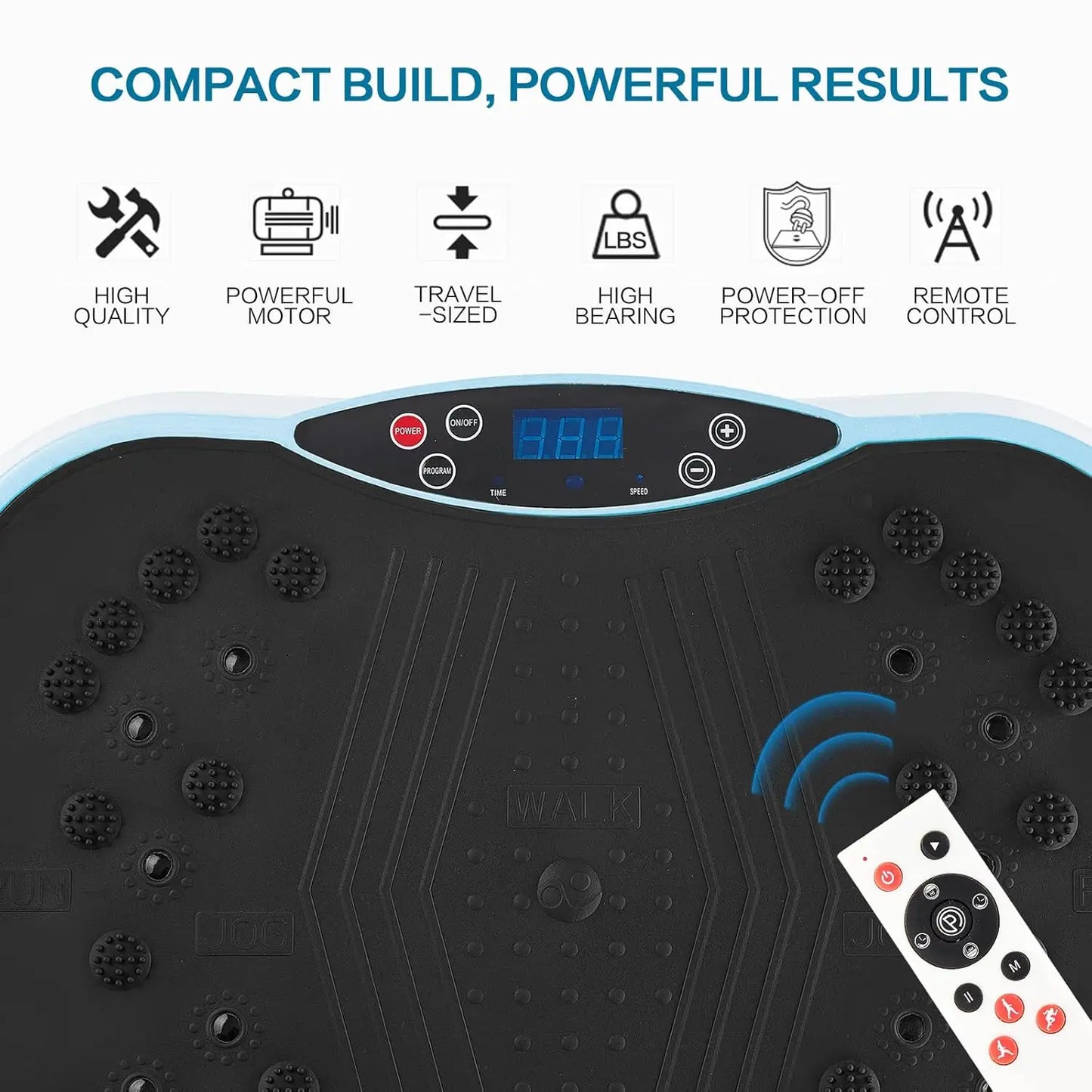 Whole-Body Vibration Plate – Portable Fitness Platform for Toning, Recovery & Wellness