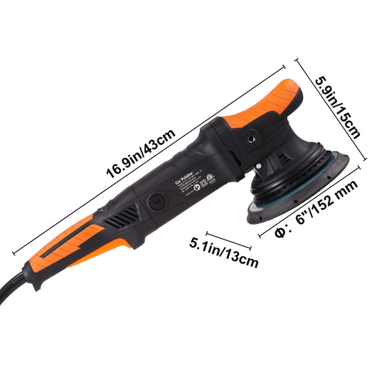 🚗 SucceBuy 6-Inch Electric Dual Action Car Buffer & Polisher Kit
Variable Speed | Random Orbital | Detachable Handle | Waxing & Polishing Kit