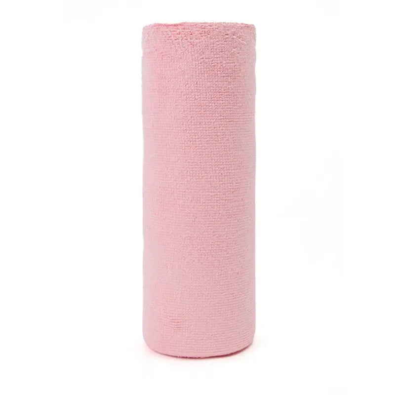 Reusable Microfiber Cleaning Cloth Roll – 20-Sheet Washable Kitchen Towels for Dishes & Household Use