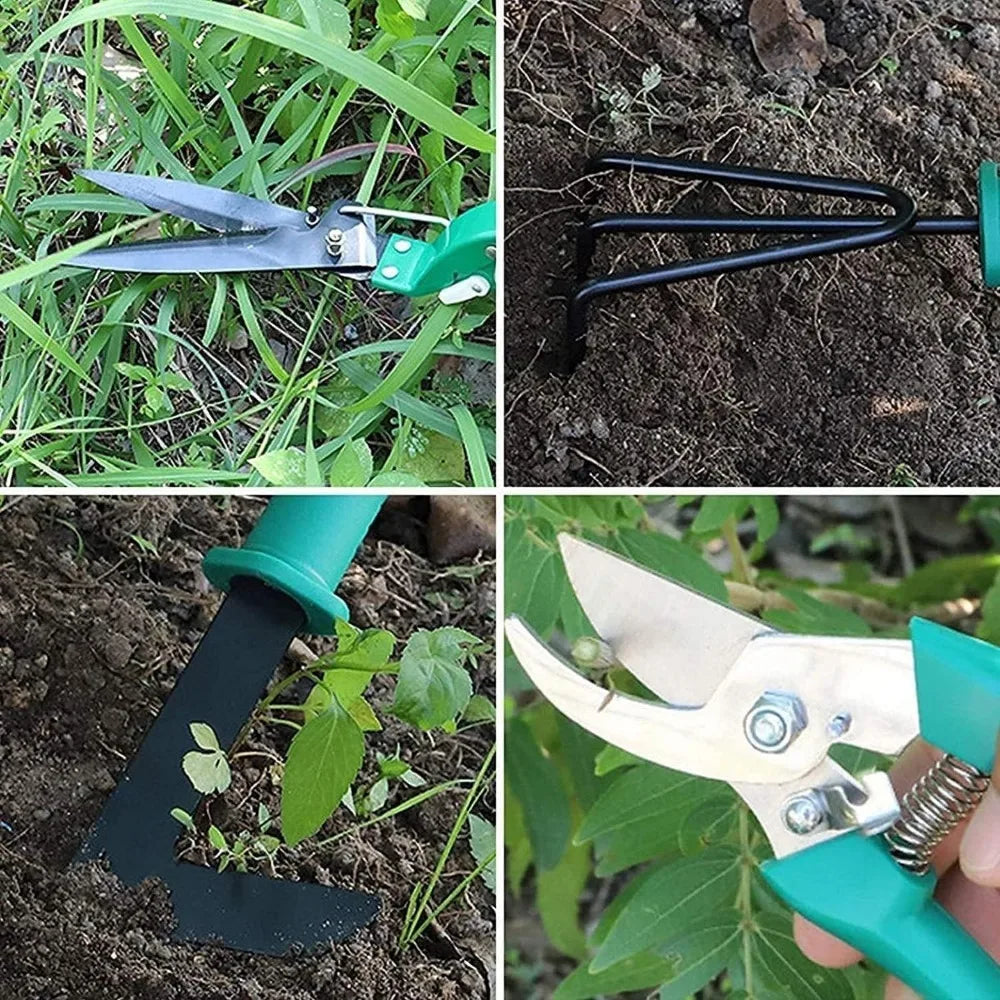 Complete 10-Piece Gardening Tool Set with Carrying Case – Perfect Gift for Garden Lovers