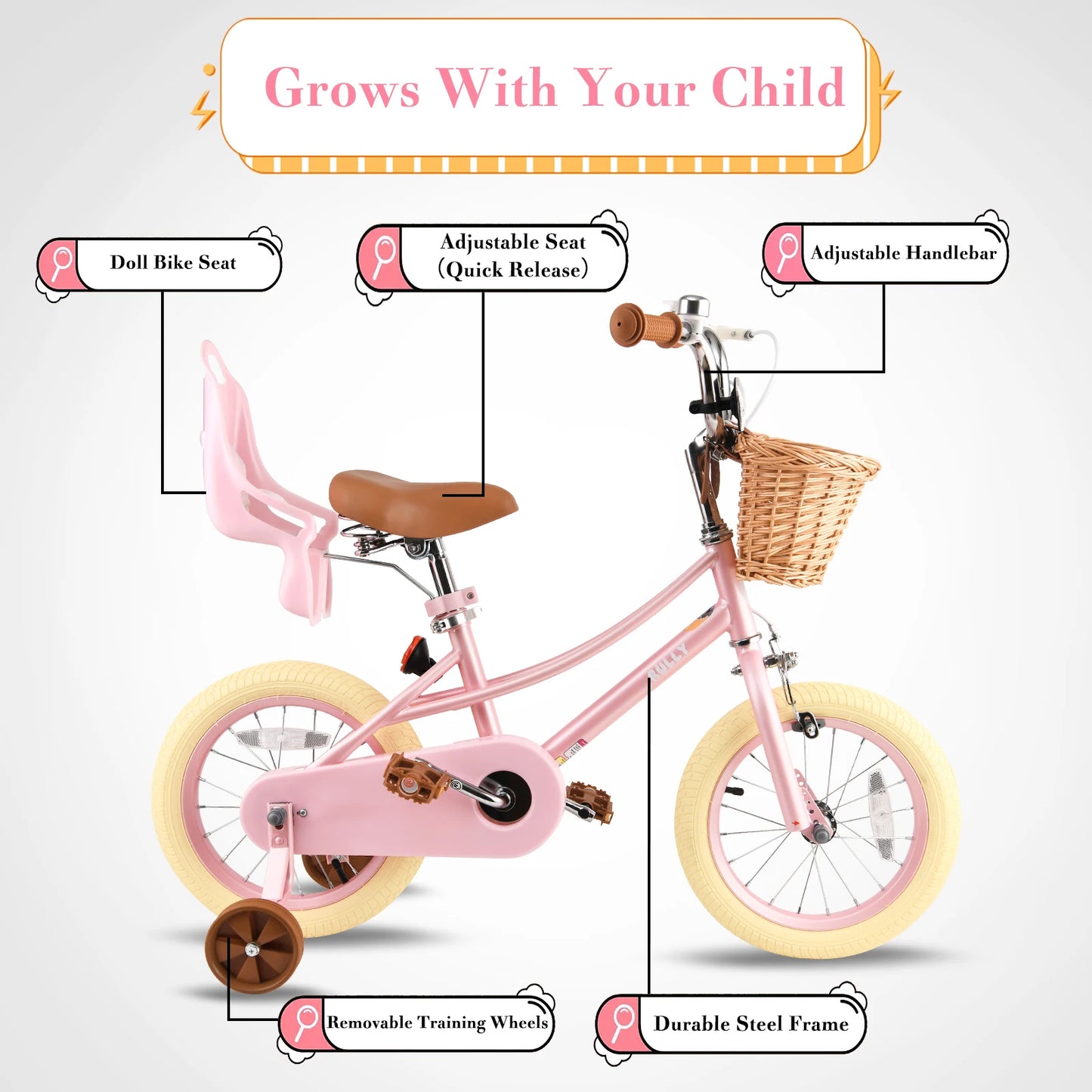 Children's bicycle 12 inch 14 inch 16 inch
