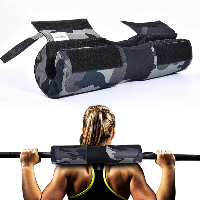 Thickened Non-Slip Barbell Shoulder Pad – Neck & Hip Support for Squats, Weightlifting, Lunges & Pull-Up Training
