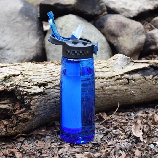 Outdoor Water Purifier Kettle: Filtered Bottle for Camping, Sports, Survival, and Emergency Supplies