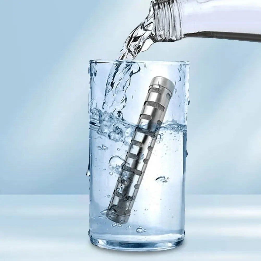Portable Alkaline Water Stick – Hydrogen Mineral Wand to Raise pH & Reduce ORP for Healthier Hydration