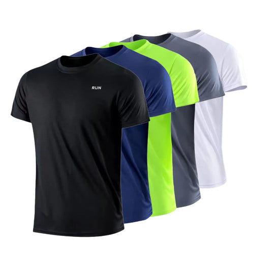 Men’s Quick-Dry Short Sleeve Workout Shirt – Lightweight, Moisture-Wicking Athletic T-Shirt for Training & Running