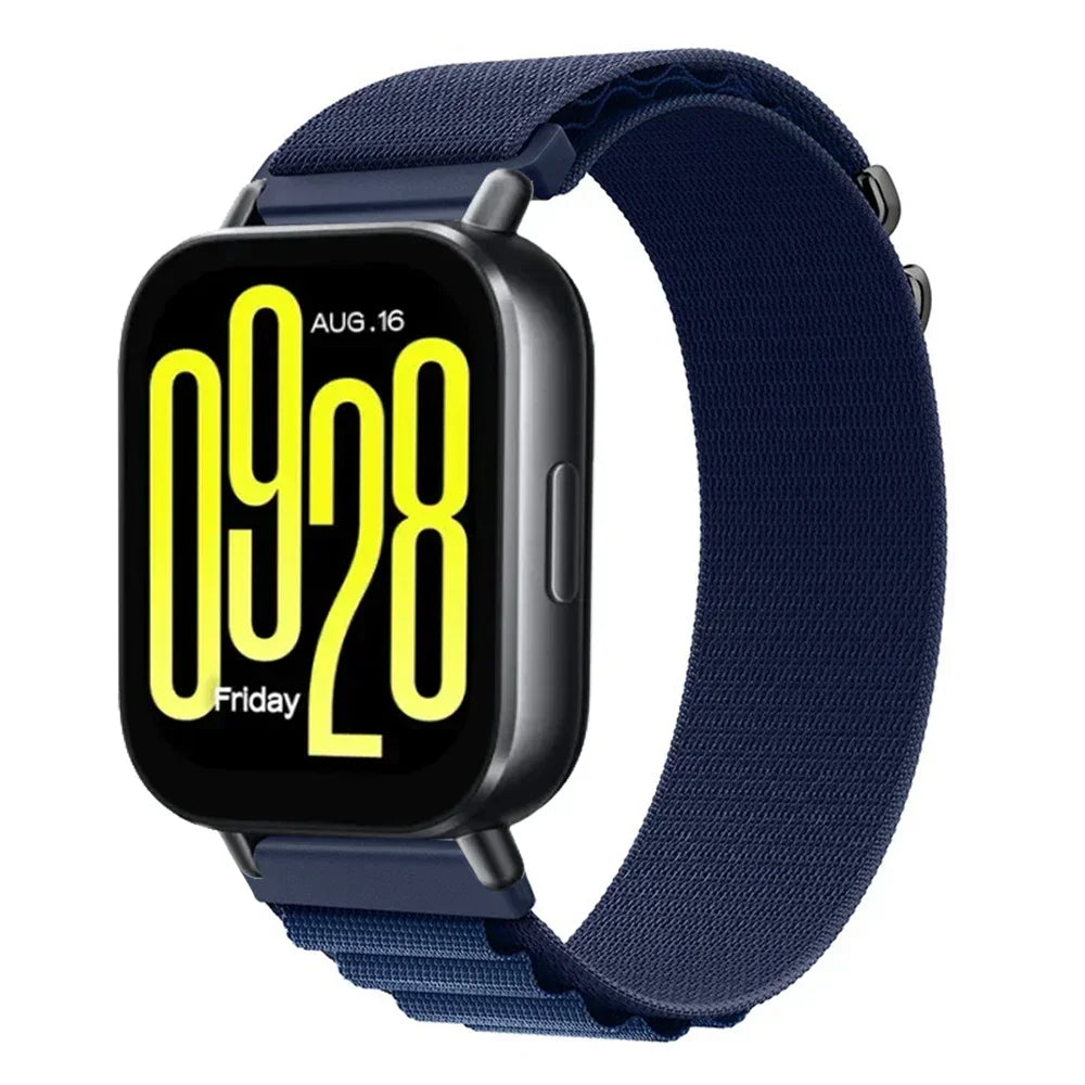 22mm Sports Alpine Loop Strap for Redmi Watch 5 Lite/Active – Nylon Comfortable Replacement Band Bracelet