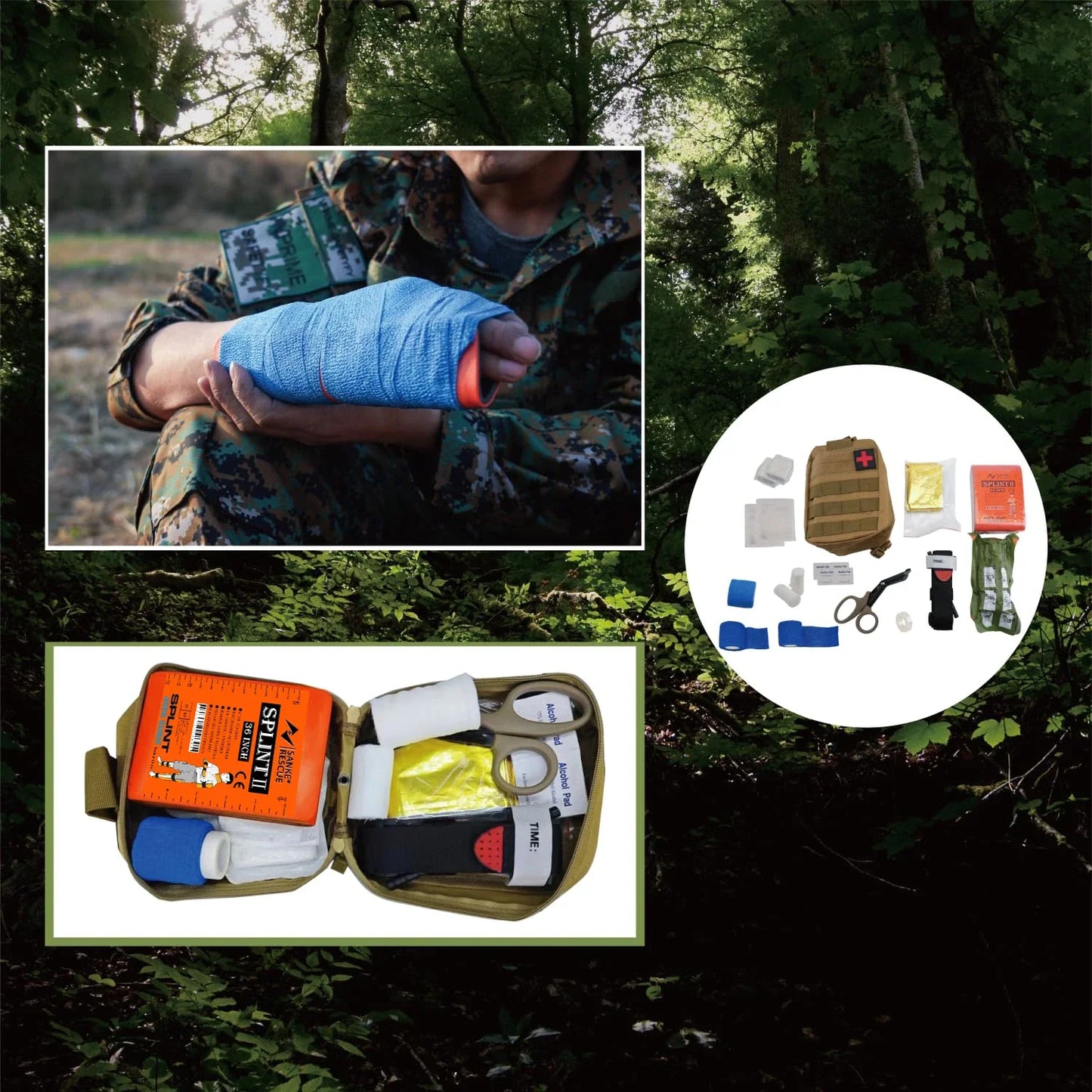 Universal Thumb & Wrist Support Brace – 36/18" First Aid Splint for Tendonitis, Sprains & Arthritis Relief