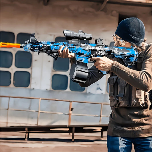 🔫 M416 Electric Gel Blaster Gun Toy
💦 Outdoor Shooting Game • Parent-Child Interaction • Summer Water Ball Fun