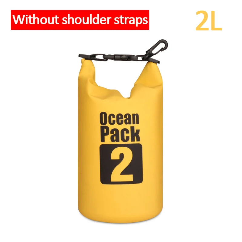 Waterproof Swimming Dry Bags: 500D Dry Sack Options in 2/5/10/15/20/30L for Boating, Fishing, Rafting