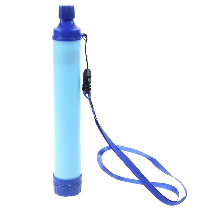 Emergency Portable Water Filter – Fast-Acting Lightweight Purifier for Outdoor Survival, Camping & Hiking