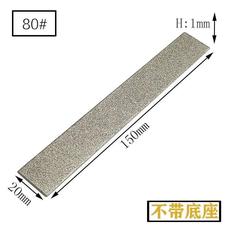 🔪 Baseless Professional Diamond Whetstone – Grit 80#–3000# Knife Sharpening Stone