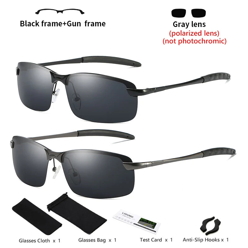 Photochromic Polarized Sunglasses - The Ultimate Anti-Glare Driving Glasses