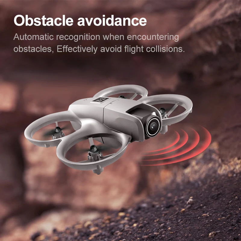 GT3 Mini Drone with Dual Cameras & LED Lights – Entry-Level Quadcopter with 6–8 Min Flight Time, ABS Build