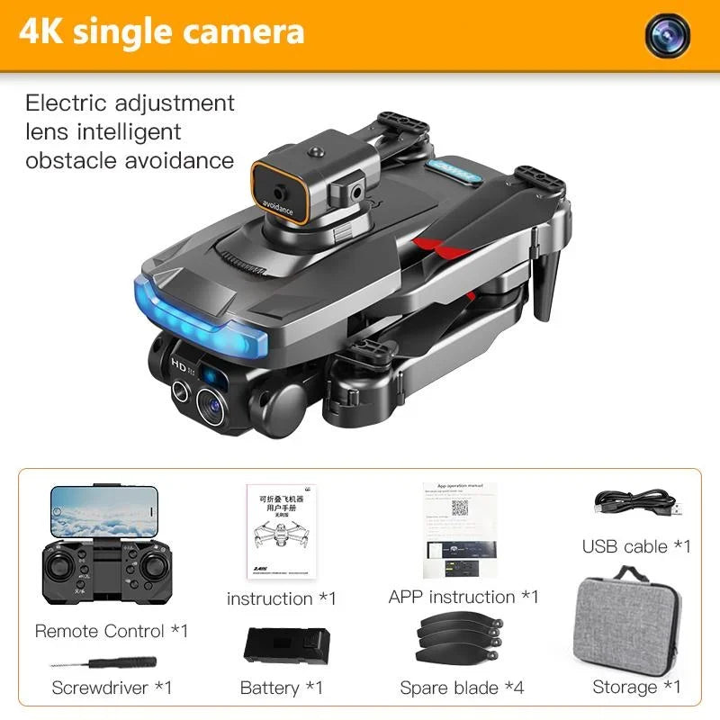 Capture Stunning Aerial Footage: P15 Drone with 8K Camera & Obstacle Avoidance