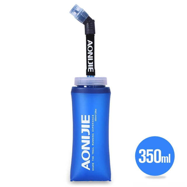 AONIJIE SD09/SD10 Soft Flask – 250ml & 500ml Folding Collapsible TPU Water Bottle, Perfect for Running, Hydration Packs, Waist Bags, & Vests