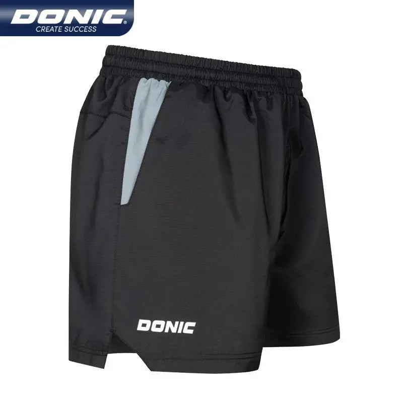DONIC Competition Table Tennis Training Suit – All-Silk Four-Way Stretch Shorts for Men
