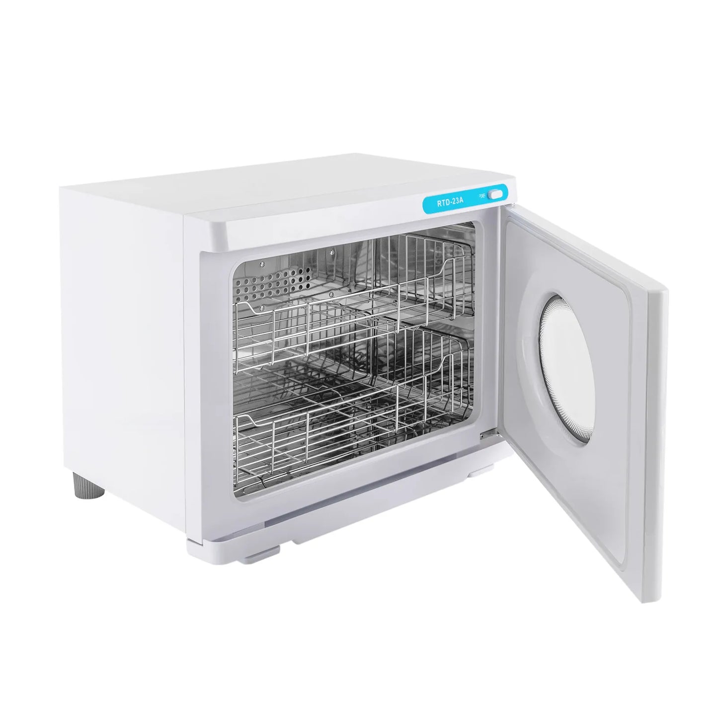 Hot Towel Warmer – Professional 23L Large Capacity Cabinet with See-Through Window (White)