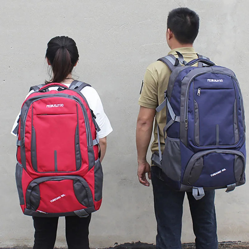 Men's and Women's Backpack: 3 Sizes, Large Capacity, Lightweight for Hiking, Camping, Mountaineering, and Travel