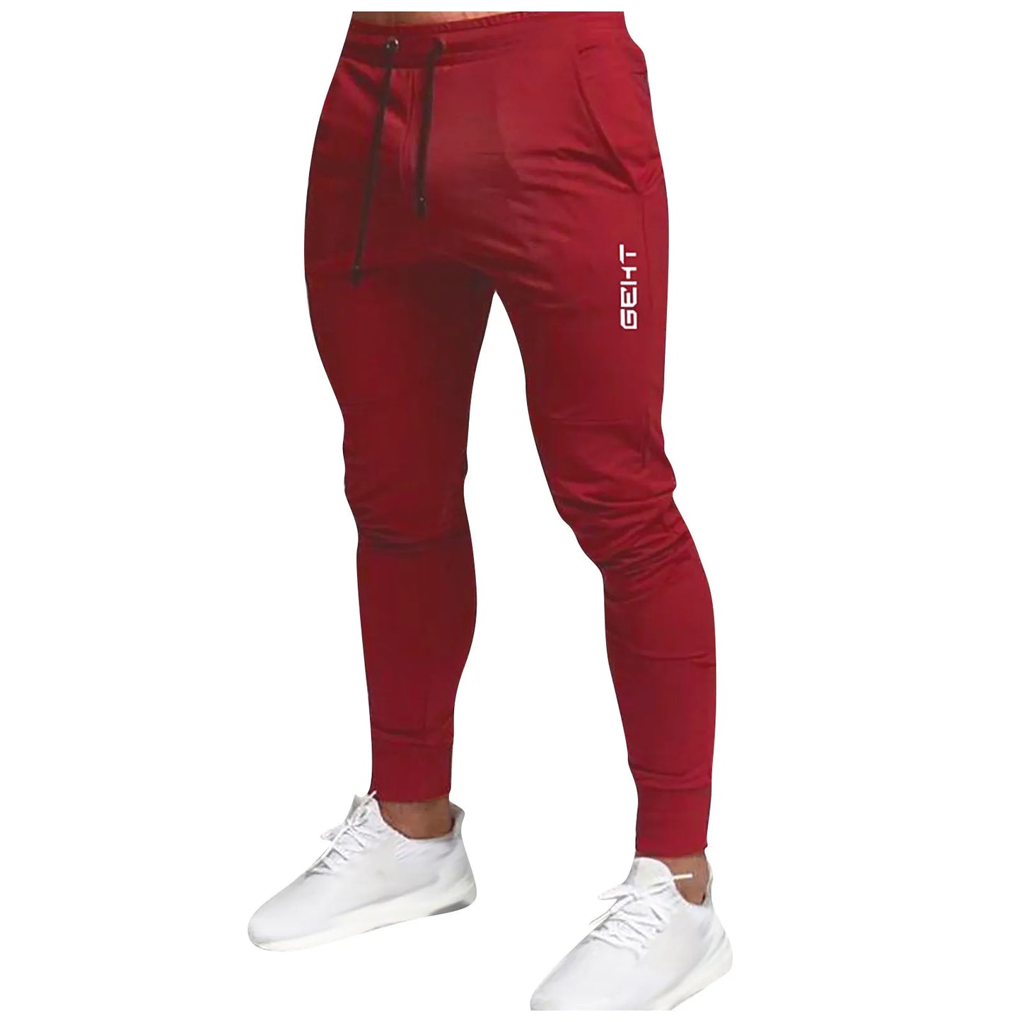 Men's Athletic Workout Jogger Sweatpants: Featuring Pockets, Drawstring, M/L/XL/XXL, Ideal for Running, Gym, Exercise, and Track, a Versatile Choice