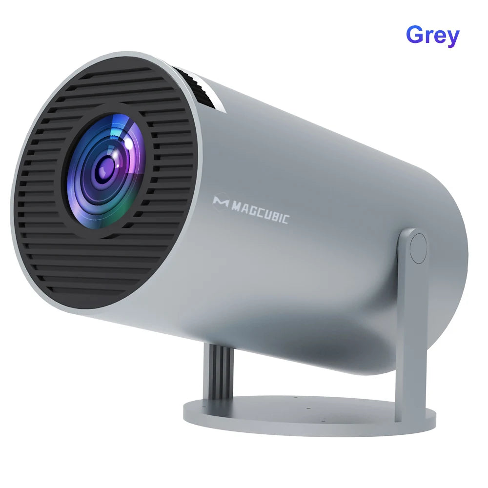 Magcubic HY300 Pro+ Portable Projector – Android 11, 4K Support, 290 ANSI Lumens, 180° Flexible Design, Dual WiFi & BT 5.0