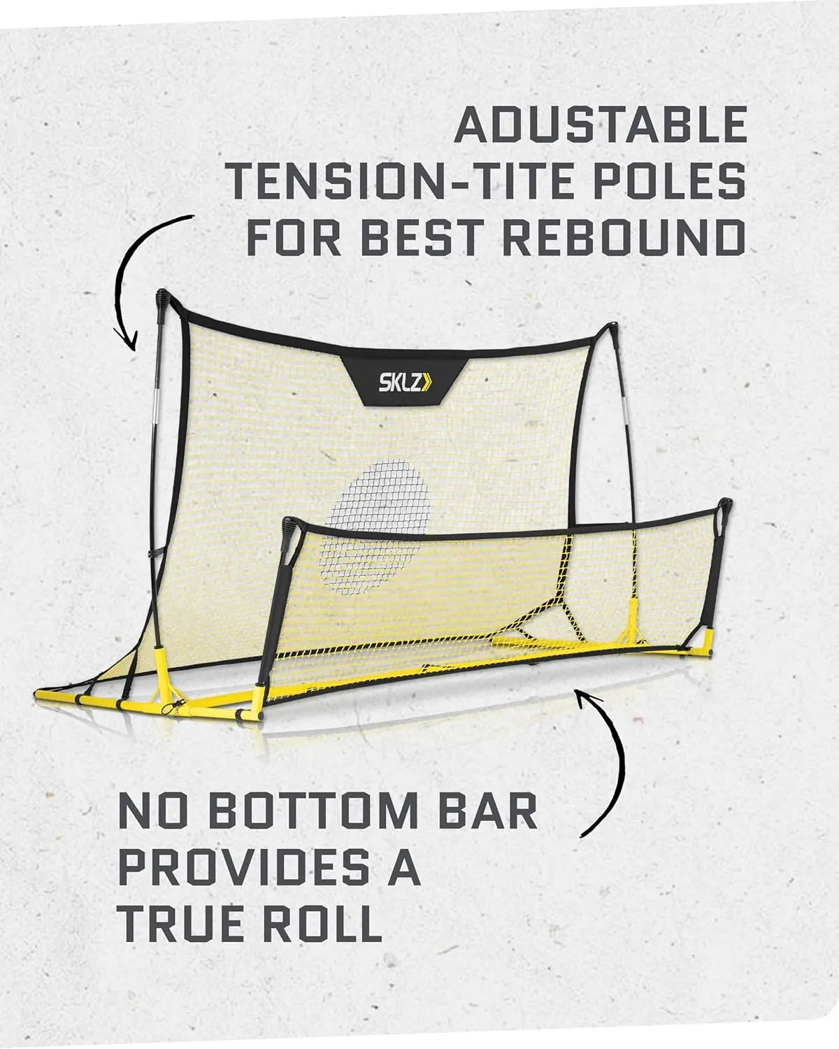 Portable Soccer Trainer – Rebounder Net for Volley, Passing, and Solo Practice