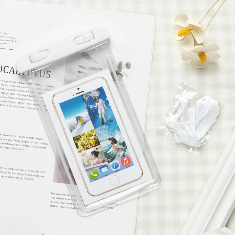 Floating Waterproof Phone Case – Airbag Swim Bag Cover for iPhone, Samsung, Xiaomi & More