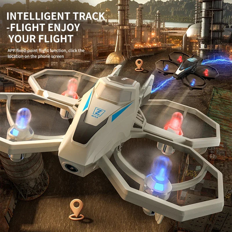 JJRC 8K RC Drone – WiFi FPV Quadcopter with Aerial Photo Transmission, 3D Flip, Speed Control & LED Lights for Kids