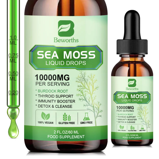 Drop Into Better Health – Sea Moss + Black Seed = Nature’s Power Duo!