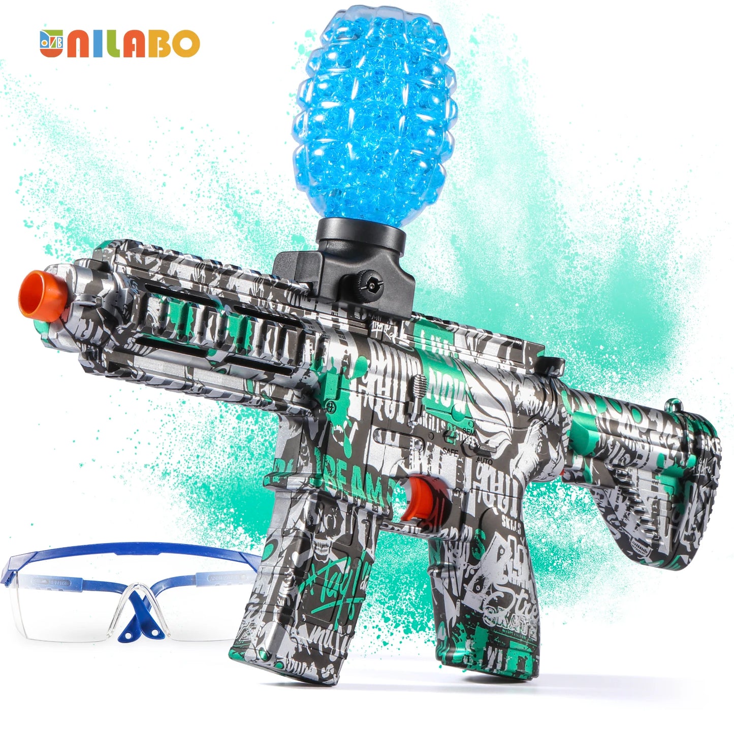 🔫 M416 Electric Ball Blaster Toy Gun
⚡ High-Speed • Metallic Finish • Rechargeable Power