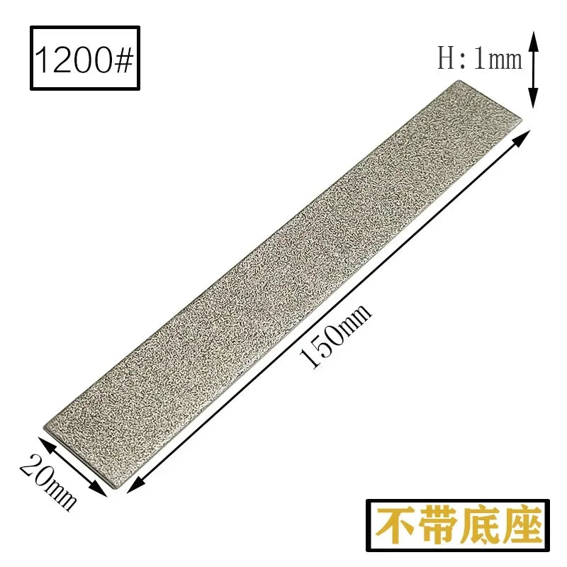 🔪 Baseless Professional Diamond Whetstone – Grit 80#–3000# Knife Sharpening Stone