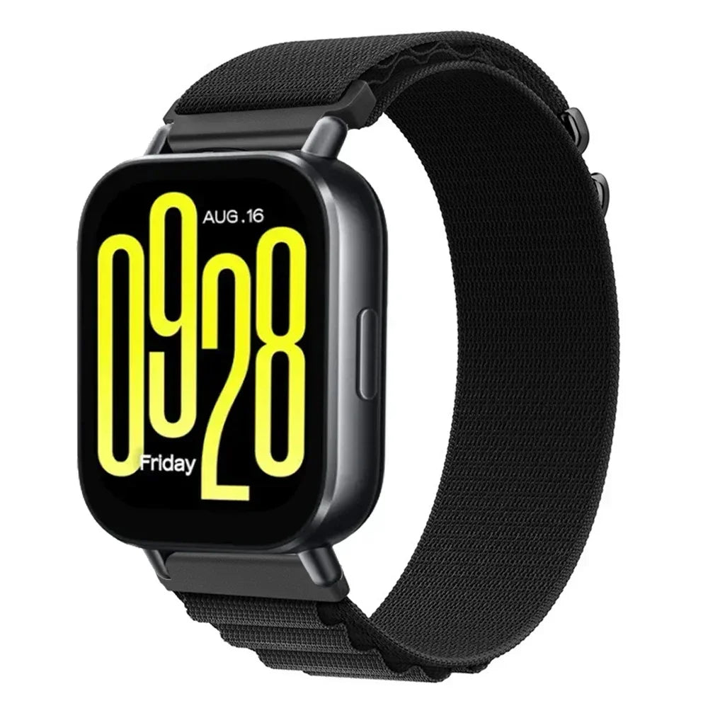 22mm Sports Alpine Loop Strap for Redmi Watch 5 Lite/Active – Nylon Comfortable Replacement Band Bracelet