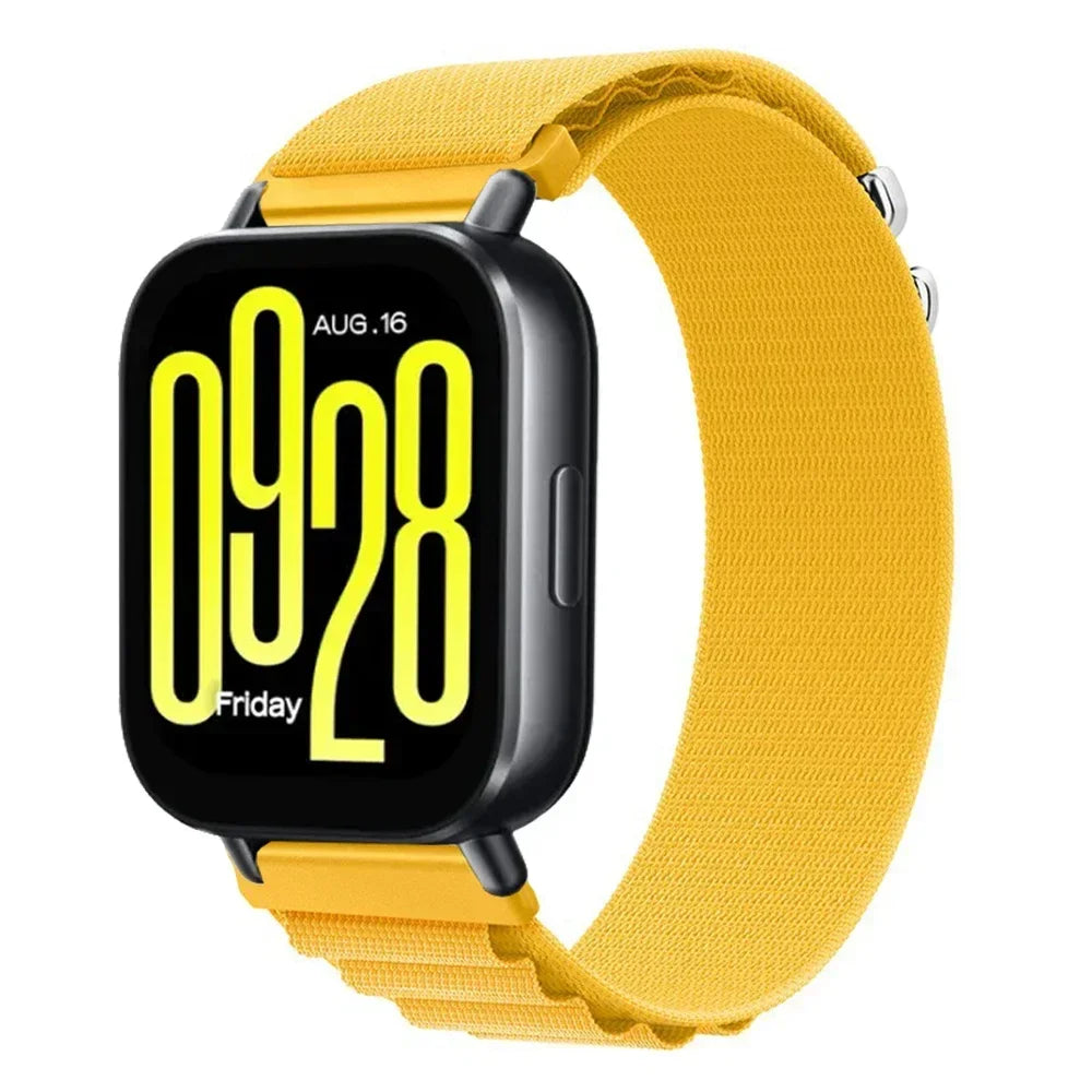 22mm Sports Alpine Loop Strap for Redmi Watch 5 Lite/Active – Nylon Comfortable Replacement Band Bracelet