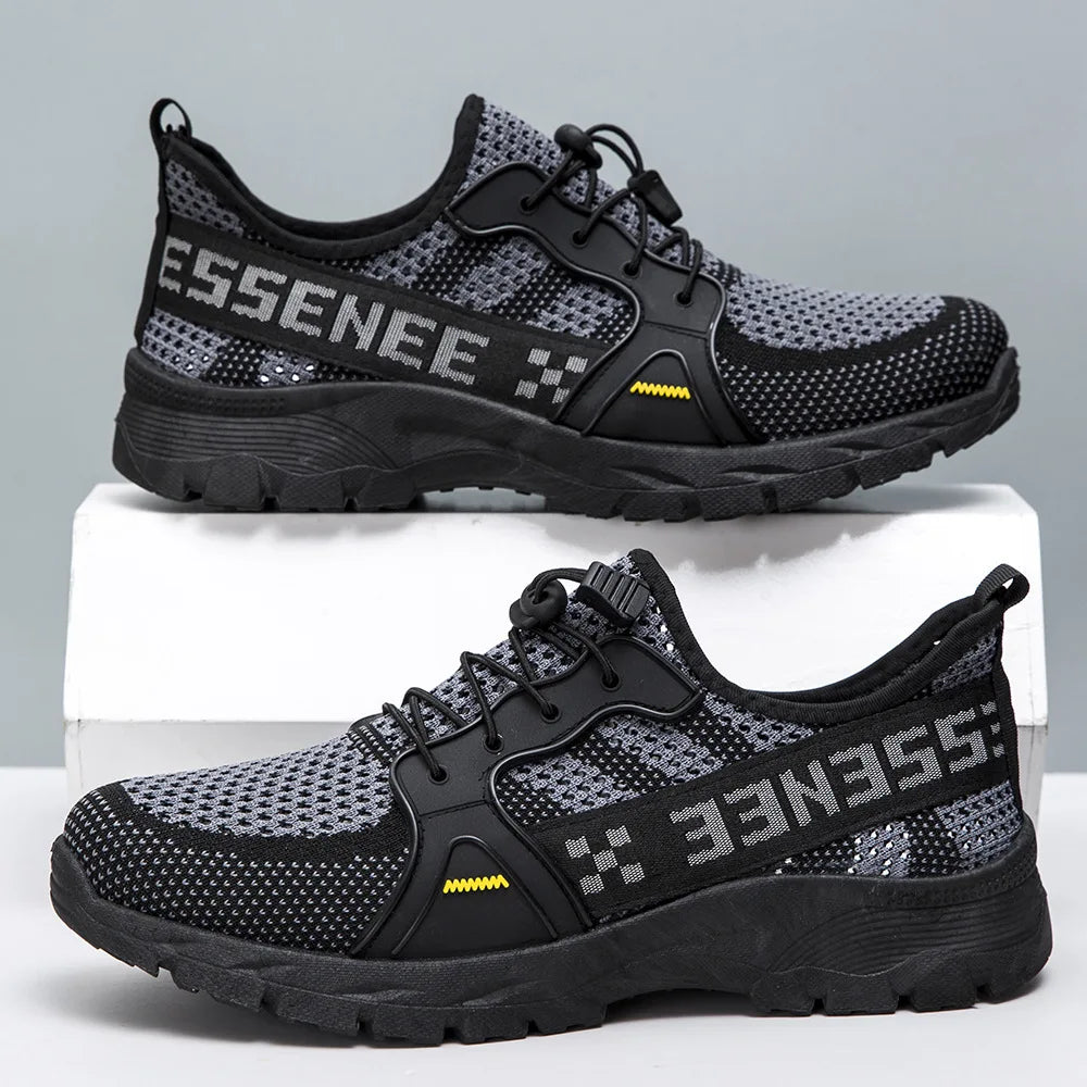 Adventure-Ready: Men’s Lace-Up Hiking & Wading Shoes for Climbing, Trekking, and Hunting