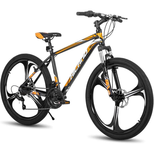 HILAND 26-Inch Mountain Bike – 21-Speed Aluminum Frame with Disc Brakes & Multi-Spoke Wheel Options