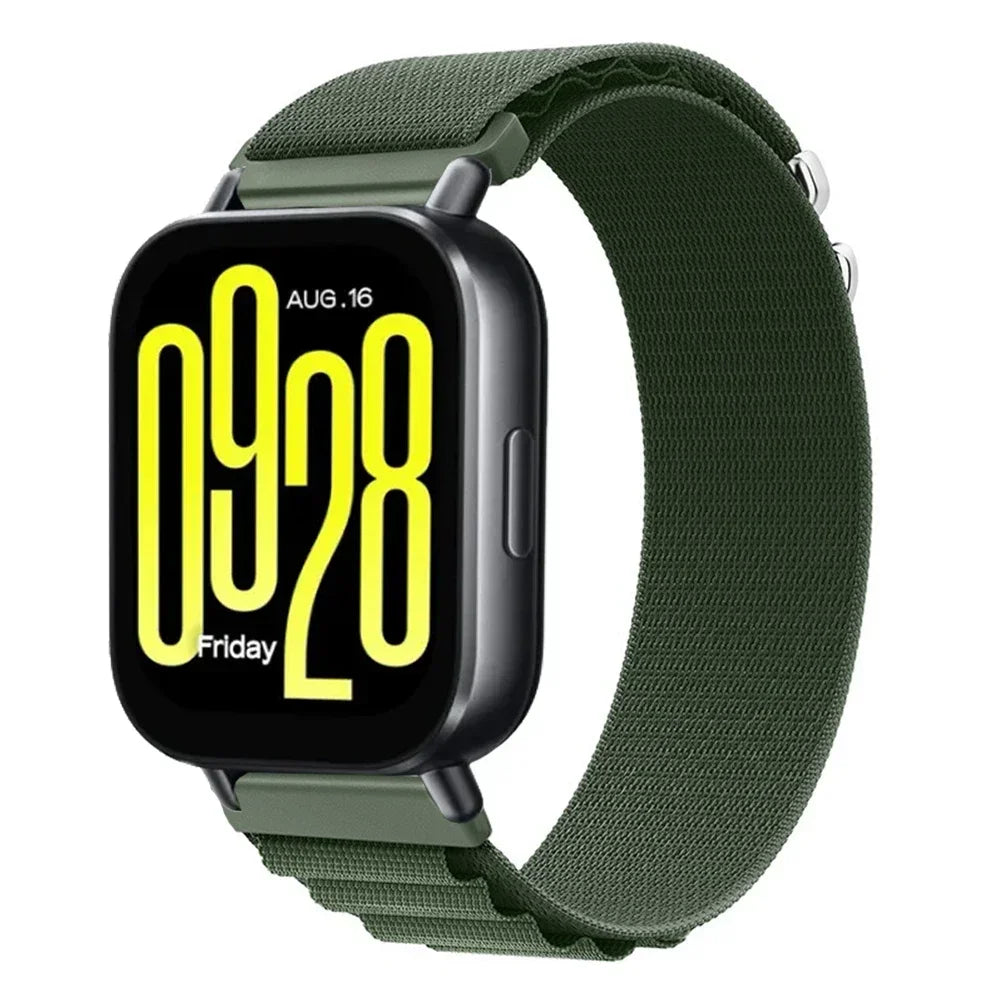 22mm Sports Alpine Loop Strap for Redmi Watch 5 Lite/Active – Nylon Comfortable Replacement Band Bracelet
