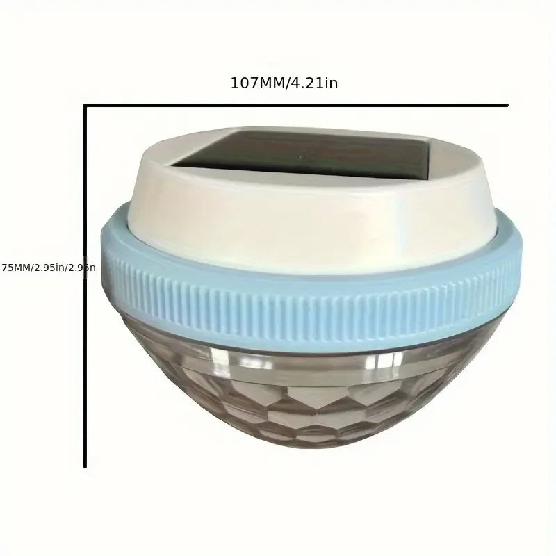 Solar Floating LED Pool Lights – Color-Changing Drift Lights for Pool, Pond, or Garden Decor